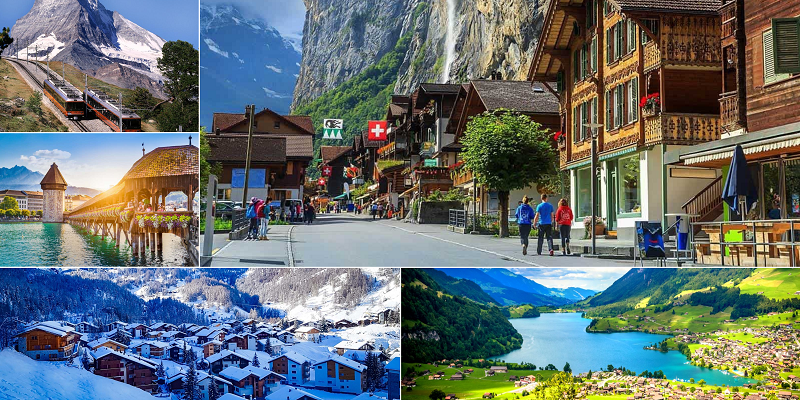 Top Tourist Places in Switzerland