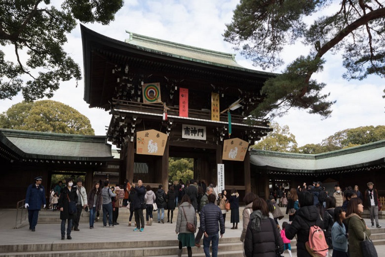 Meiji Shrine in Tokyo, Japan